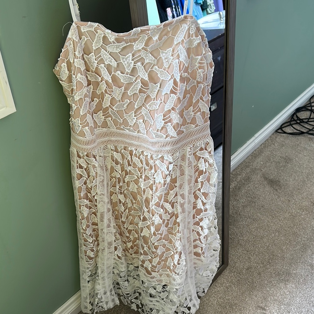 Cream Sundress for Weddings